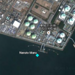 2014年7月15日 「宏栄号」は四日市港へ